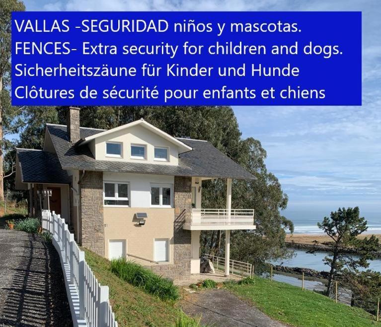 La Villa De Maria I Playa Beach El Puntal Asturias Villaviciosa  Exterior photo
